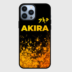 Чехол для iPhone 13 Pro Max Akira - gold gradient: символ сверху
