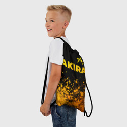 Рюкзак-мешок 3D Akira - gold gradient: символ сверху - фото 2