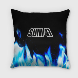 Подушка 3D Sum41 blue fire