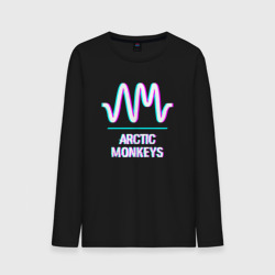 Мужской лонгслив хлопок Arctic Monkeys glitch rock