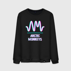 Мужской свитшот хлопок Arctic Monkeys glitch rock