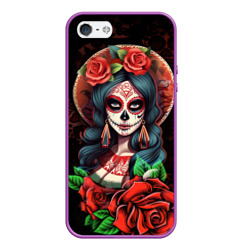 Чехол для iPhone 5/5S матовый Паломница - La Peregrina