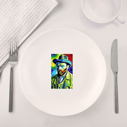 Набор: тарелка + кружка Vincent Van Gogh - self-portrait - фото 2