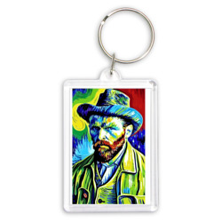 Брелок прямоугольный 35*50 Vincent Van Gogh - self-portrait