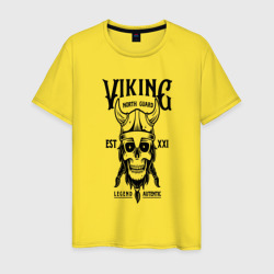 Викинг Воин – Мужская футболка хлопок с принтом купить со скидкой в -20%