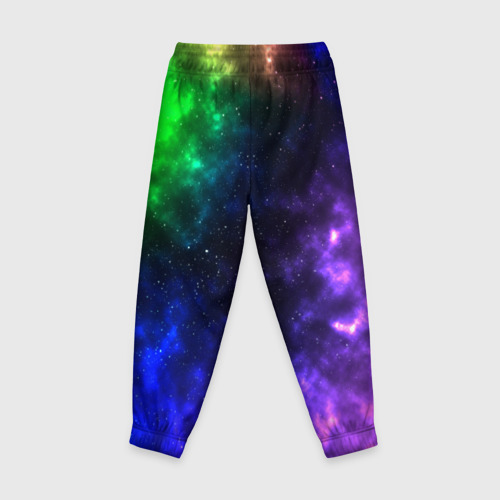 Детские брюки 3D Космос мультицвет, цвет 3D печать - фото 2