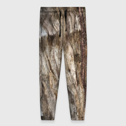Женские брюки 3D Текстура коры дерева платана