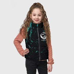 Детский жилет утепленный 3D Beastcoast абстракт - фото 2