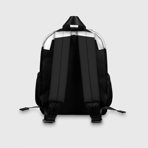 Детский рюкзак 3D с принтом Форма Vici Gaming black, вид сзади #2