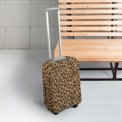 Чехол для чемодана 3D Шкура леопарда, гепарда, ягуара, рыси - фото 2
