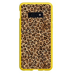 Чехол для Samsung S10E Шкура леопарда, гепарда, ягуара, рыси