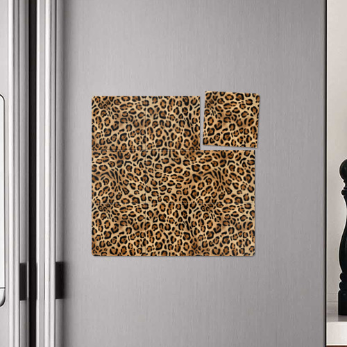 Магнитный плакат 3Х3 Шкура леопарда, гепарда, ягуара, рыси - фото 4