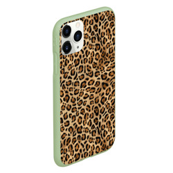 Чехол для iPhone 11 Pro матовый Шкура леопарда, гепарда, ягуара, рыси - фото 2