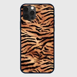 Чехол для iPhone 12 Pro Max Полосатая шкура тигра