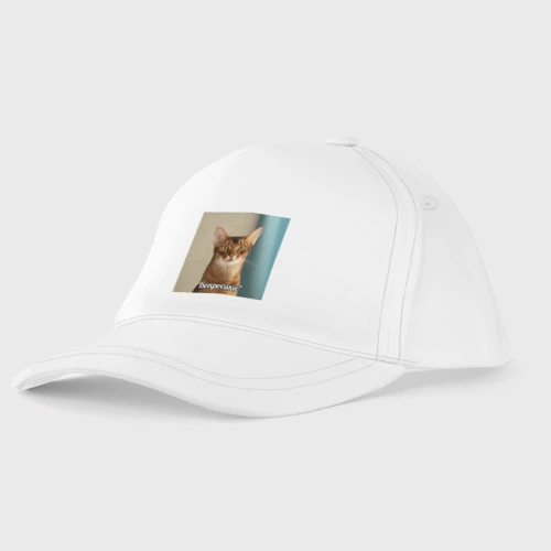 Детская бейсболка Дерзкий абиссинец: вопросики