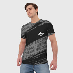 Мужская футболка 3D Форма Team Secret - фото 2