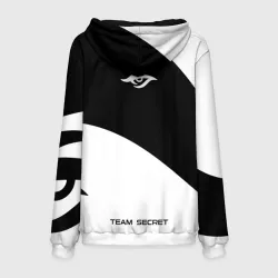 Мужская толстовка 3D Форма Team Secret white - фото 2