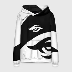 Мужская толстовка 3D Форма Team Secret white