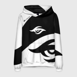 Мужская толстовка 3D Форма Team Secret white