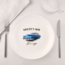 Набор: тарелка + кружка Классический автомобиль Classic American car Buick Riviera - фото 2