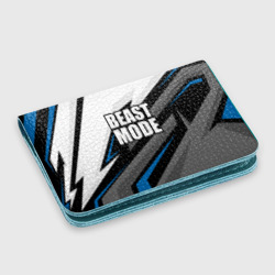 Картхолдер с принтом Beast mode - blue sport