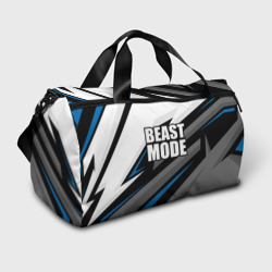 Сумка спортивная 3D Beast mode - blue sport