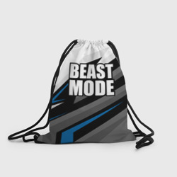 Рюкзак-мешок 3D Beast mode - blue sport