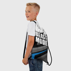 Рюкзак-мешок 3D Beast mode - blue sport - фото 2