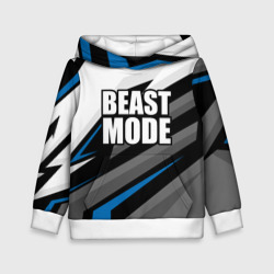 Детская толстовка 3D Beast mode - blue sport