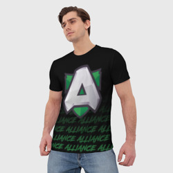 Мужская футболка 3D Alliance art - фото 2