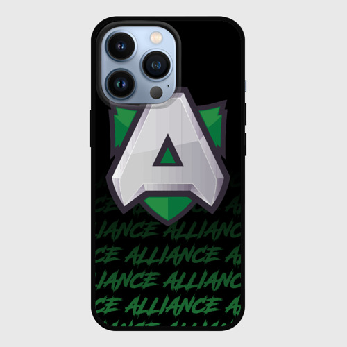 Чехол для iPhone 13 Pro Alliance art, цвет черный