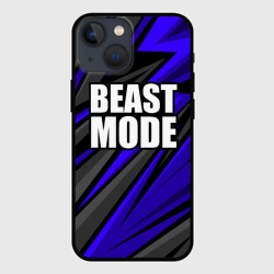 Чехол для iPhone 13 mini Beast mode - синяя униформа