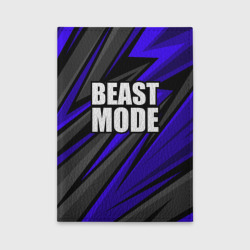 Обложка для автодокументов Beast mode - синяя униформа