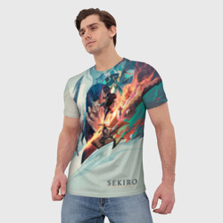 Мужская футболка 3D Секиро в стиле Валарант - фото 2