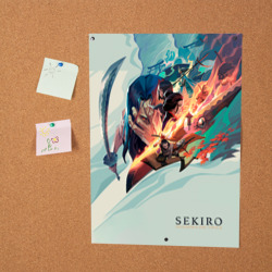 Постер Секиро в стиле Валарант - фото 2