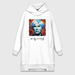 Платье-худи хлопок Andy Warhol - celebrity