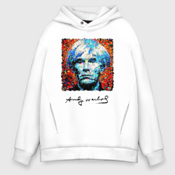 Мужское худи Oversize хлопок Andy Warhol - celebrity