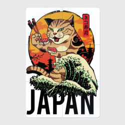 Магнитный плакат 2Х3 Japan sushi cat