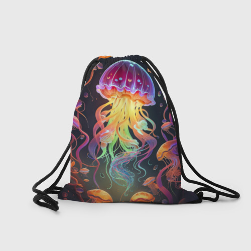 Рюкзак-мешок 3D Фантастическая медуза - фото 2