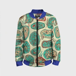 Детский бомбер 3D Бактерии