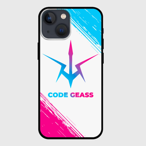 Чехол для iPhone 13 mini Code Geass neon gradient style