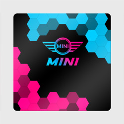 Магнит виниловый Квадрат Mini - neon gradient