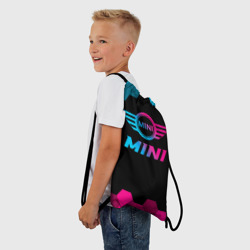 Рюкзак-мешок 3D Mini - neon gradient - фото 2