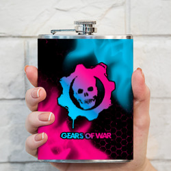 Фляга Gears of War - neon gradient - фото 2