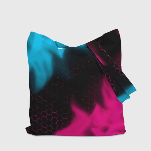 Шоппер 3D Gears of War - neon gradient - фото 5