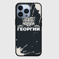 Чехол для iPhone 13 Pro Георгий зубастый волк