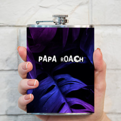 Фляга Papa Roach neon monstera - фото 2