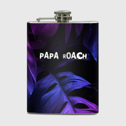 Фляга Papa Roach neon monstera