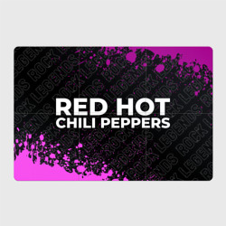 Магнитный плакат 3Х2 Red Hot Chili Peppers rock Legends: надпись и символ
