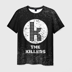 The Killers с потертостями на темном фоне – Футболка с принтом купить со скидкой в -26%